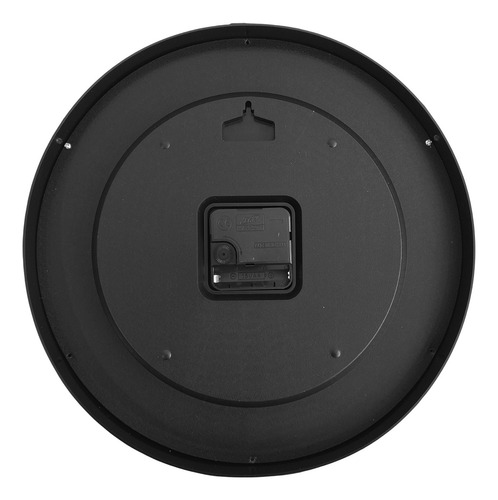 Reloj De Pared, Analógico 30 Cm, Diámetro, Cocina - 13360 Negro