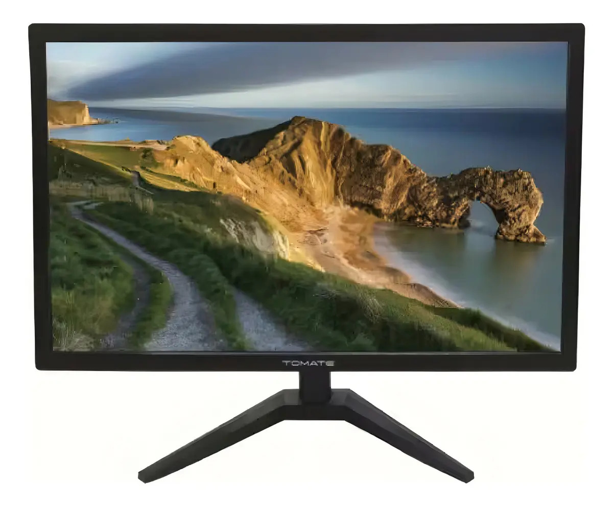 Monitor Gamer Led 19'' Polegadas 60hz Hd Wide Hdmi Vga Cor Preto