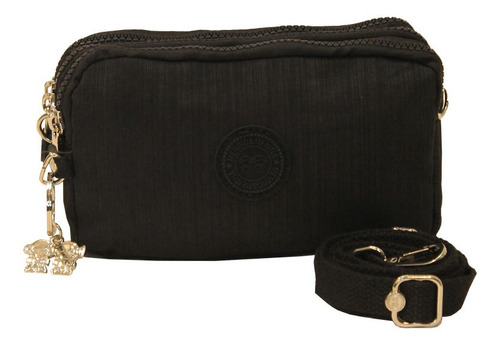 Bolsa Feminina - Transversal Pequena Em Nylon Ht6002
