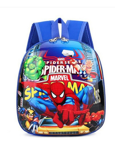 Mochila 3d Marvel Avengers Spiderman - Para Niños