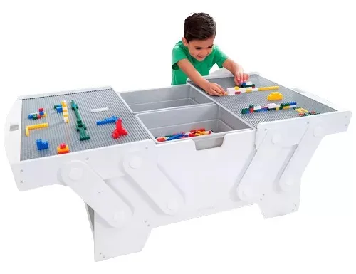 Kidkraft Juego De Mesa Con Bloques De Construcción Lego