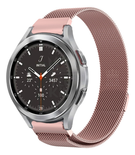 Pulsera magnética Redge para Galaxy Watch4 Classic de 42 mm, color rosa