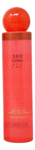 Perry Ellis 360° Coral Body mist 236 ml para  mujer