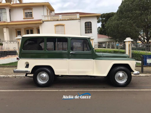 Imagem 5 de 14 de Ford Rural 4x2 1972 Original Com Placa Preta Ateliê Do Carro