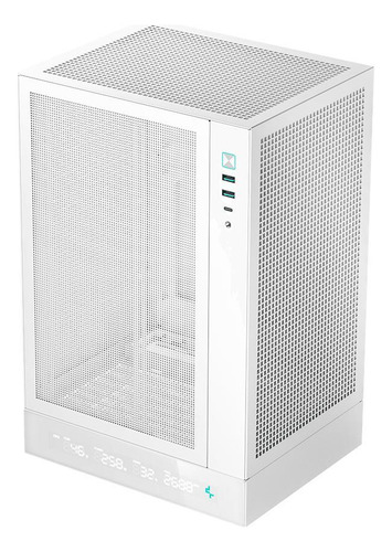 Gabinete Deepcool Ch170 Digital Mini Itx Vertical Branco