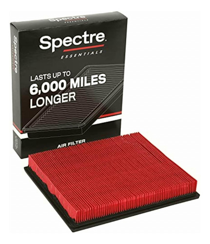 Spectre Essentials Engine Air Filter: Premium, 50-percent