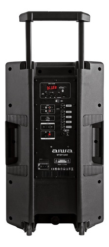 Alto-falante ativo Aiwa AW-TSP15k Bluetooth 1000w Pmpo com tripé