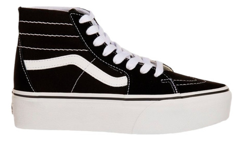 Tênis feminino Vans Old Skool SK8-Hi cor preto - adulto 40 BR