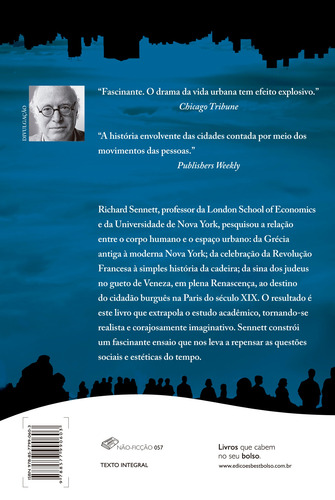 Carne e pedra (edição de bolso), de Sennett, Richard. Editorial Editora Best Seller Ltda, capa mole em português, 2008