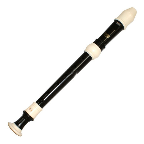Flauta Dulce Soprano Jupiter Color Negro