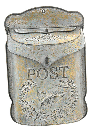 Buzón Vintage De Montaje En Pared, Buzón De Correo De