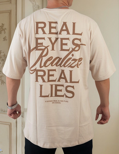 Remera Oversize Hombre Urbana Remeron Gym Xl Real
