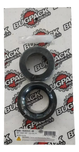 Gomas Lisas Dona P/barra Torsión Traseras Vocho Bugpack