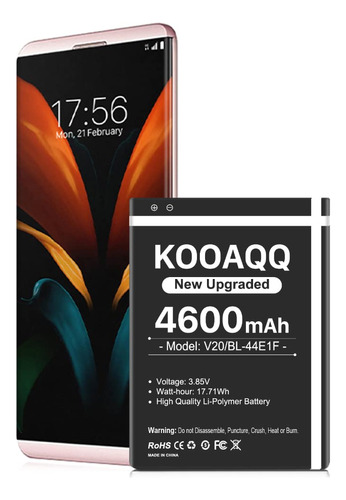 Kooaqq Bateria Para LG Version Telefono Celular Alta Stylo
