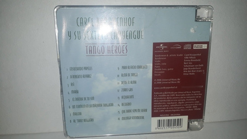 Carel Kraayenhof Y Su Sexteto Canyengue - Omar Mollo Cd (Usado)
