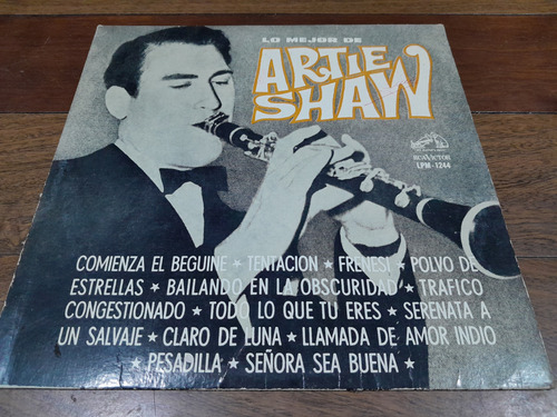 Vinilo - Artie Shaw - Lo Mejor De Artie Shaw - Arg - 1956
