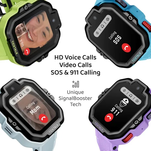 Smartwatch Ticktalk Tt5-gr-gsmt Para 5 Crianças Com Rastread