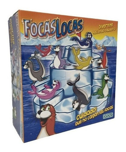 Focas Locas Ditoys Juego De Mesa Animales Agua Niños