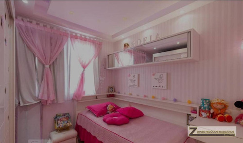 Apartamento Com 3 Dormitórios À Venda, 68 M² Por R$ 380.000 - Vila Das Bandeiras - Guarulhos/sp - Ap0987