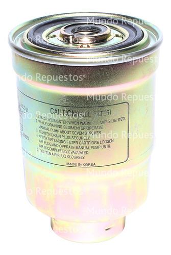 Filtro Petroleo Para Hyundai Porter 2500 D4ba Sohc  2.5 1996