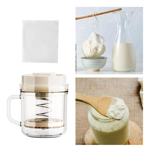 Máquina Para Hacer Yogur Griego Con Colador Máquina Para