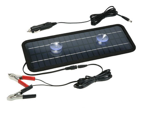 Cargador De Batería Portátil Del Coche Del Panel Solar 12v 4