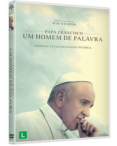 Dvd Papa Francisco: Um Homem De Palavra (novo)