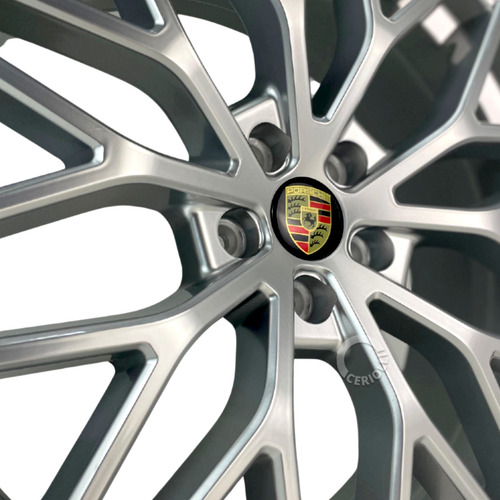Rodas Aro 20 5x108 M30 Porsche Fusion Focus Volvo 4 Rodas Cor Prata 5x108