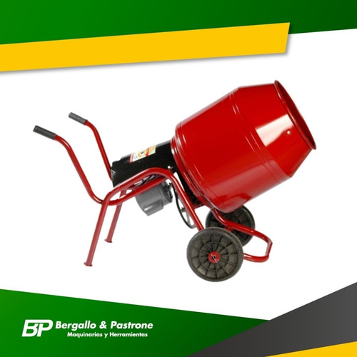 Hormigonera Lince 3052 Motor Weg 1hp Potenciado 130 Litros