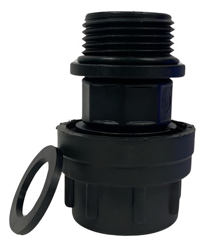 2 Conectores De 1 Con Tuerca Union De Plastico, Pumps F&q