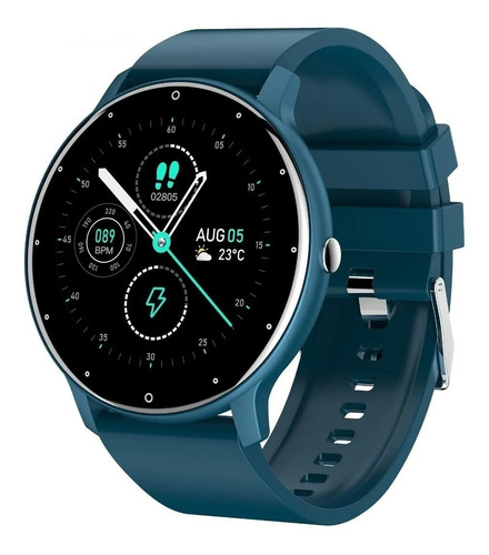Imagen 1 de 7 de Smartwatch Reloj Inteligente Jd Andina Color Azul Spo2 -*