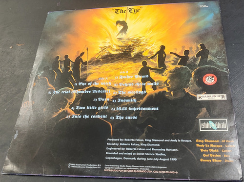 King Diamond - The Eye Lp Brasil 1ra Edicion Mercyful Fate Brasil 1ra Edicion (Usado)