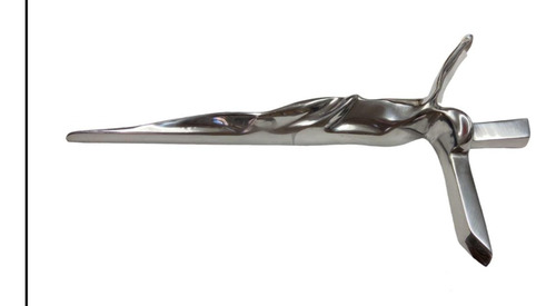 Cristo Dalí De Pewter 42 Cm
