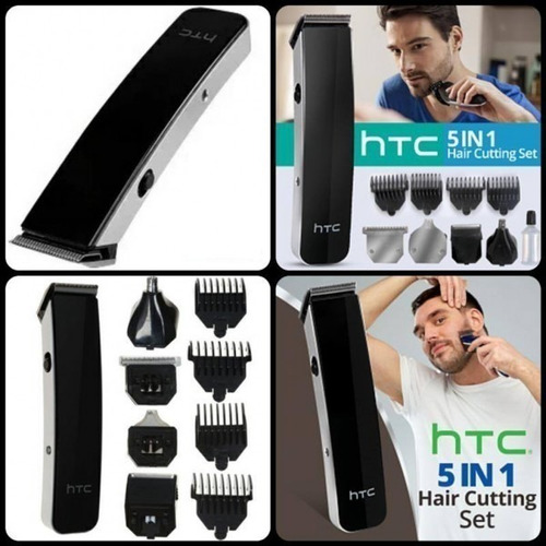 Afeitador Corta Pelo Barba Nariz 5 En 1 Recargable Marca Htc