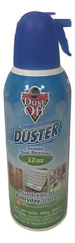 Aire Comprimido Dust Off Removedor De Polvo 12 Onzas