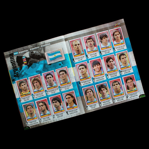 Imagen 5 de 8 de ¬¬ Álbum Fútbol Copa América 2007 Panini Completo A Pegar Zp