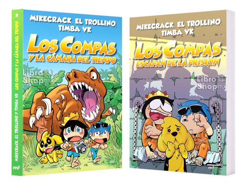 Los Compas 3 Cámara Del Tiempo + 2 Escapan De Prisión