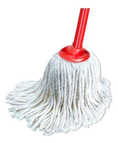Trapeador Mop Básico Algodón Resistente Limpieza Del Hogar