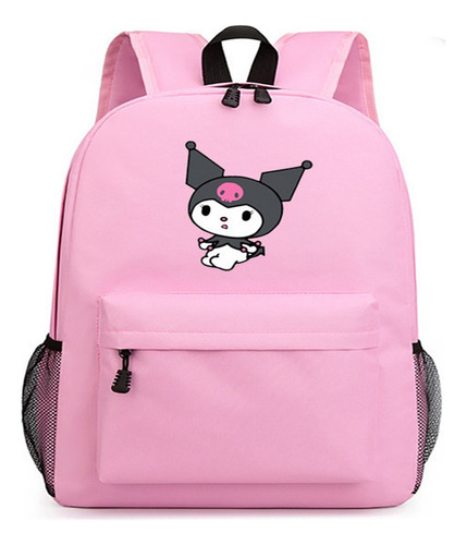 Mochila Escolar Estampada Para Sanrio Kuromi Cinnamoroll, 3p