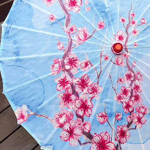 Estilo De Dança De Papel De Óleo Oriental Feito À Mão D