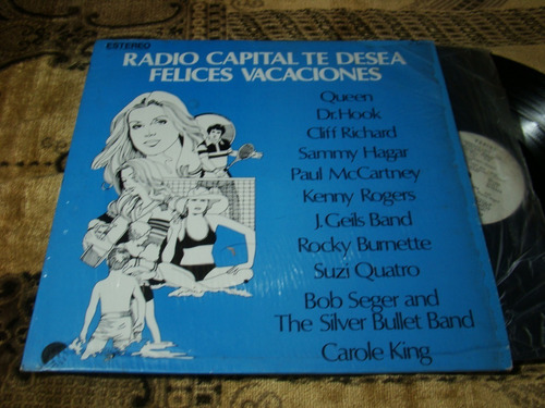 Radio Capital Desea Felices Vacaciones Varios Queen Vinilo 