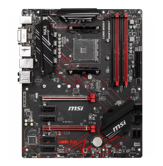 Motherboard Msi B450 Gaming Plus Max Am4 Mexx 1