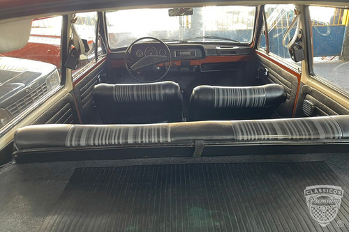 Vw Brasilia 75/75 Apta Placa Preta