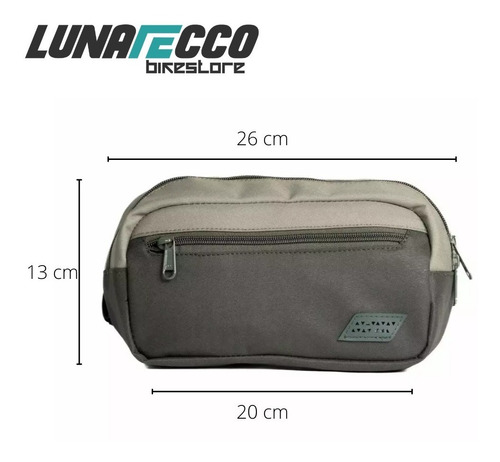 Cangurera De 2.5 L Con Elástico Ajustable Para Bike Trail