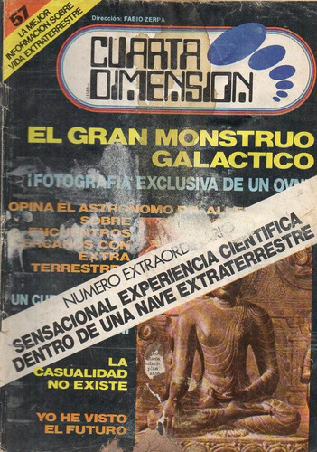 Revista Cuarta Dimension 57 - Director Fabio Zerpa