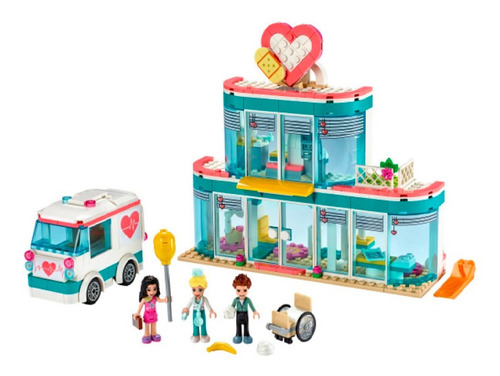 Set de construcción Lego Friends Heartlake city hospital 379 piezas  en  caja
