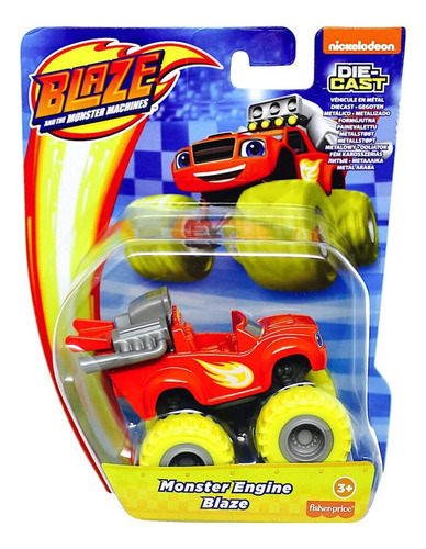 Diecast Nickelodeon Blaze And The Monster Machines Monster E