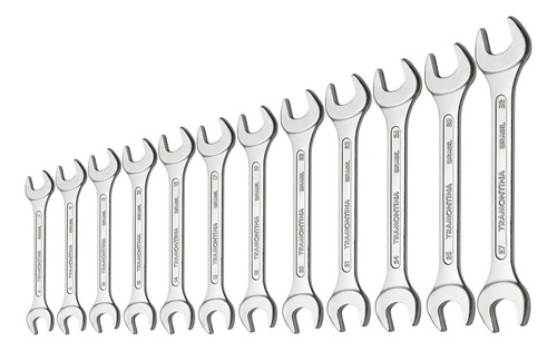 Kit Ferramenta Tramontina Chave Fixa 12 Unidades 6 A 32 Mm