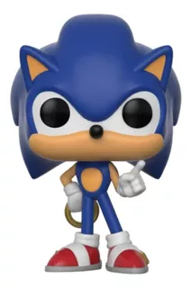 Sonic Con Anillo Funko Pop 283 / The Hedgehog / Original