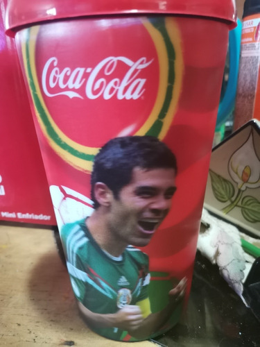 2 Vasos De Coleccion Coca Cola Selección Mexicana Mundial 14 (Usado)